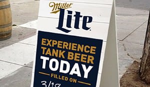 Miller Lite Tank Beer Event
